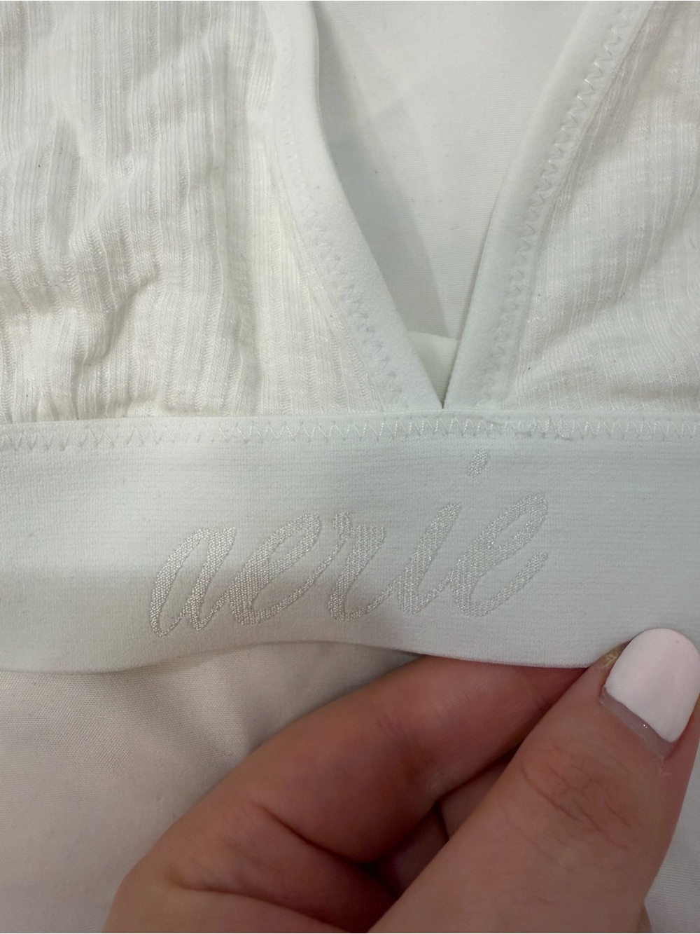 Aerie Cotton Bralette🤍 - Picture 2 of 7